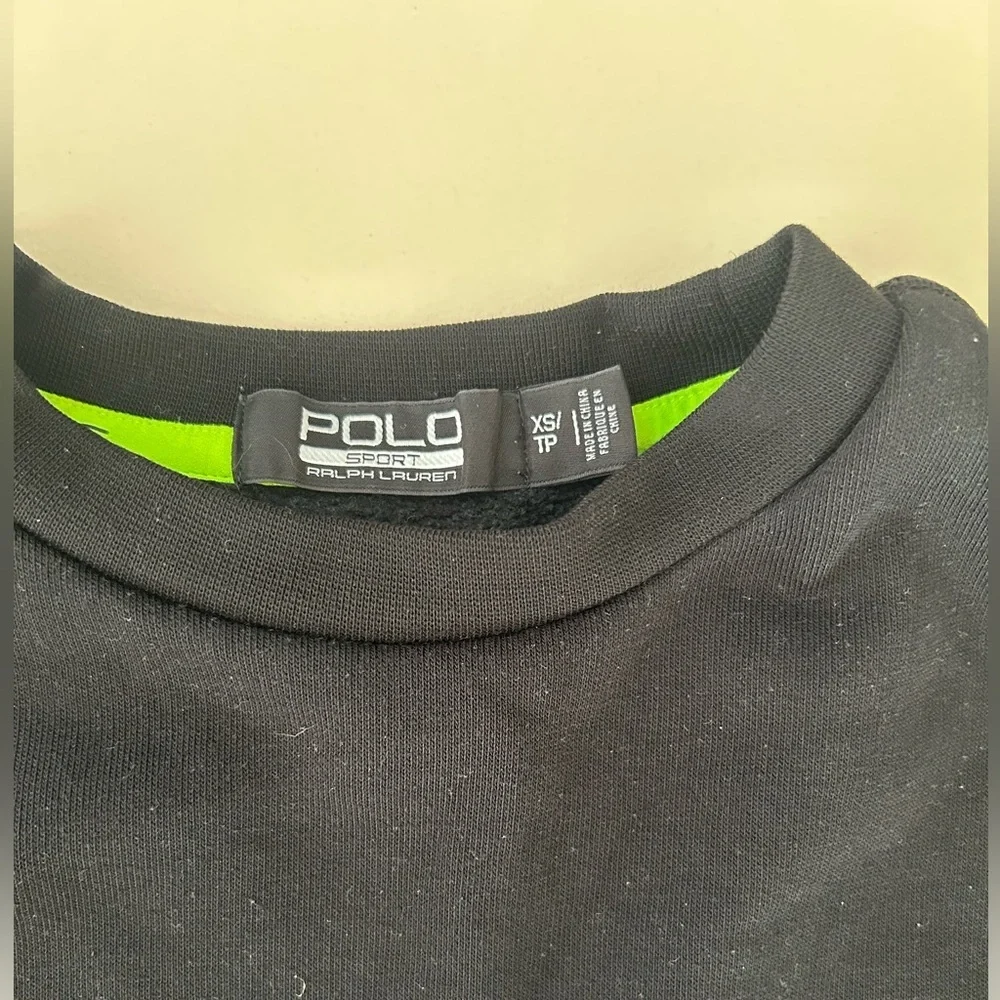 Polo by Ralph Lauren Men's Black Crewneck Sweatshirt with size XS